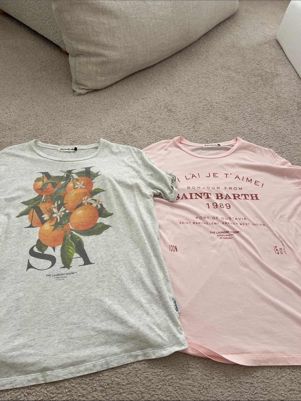 The Laundry Room oversized tees